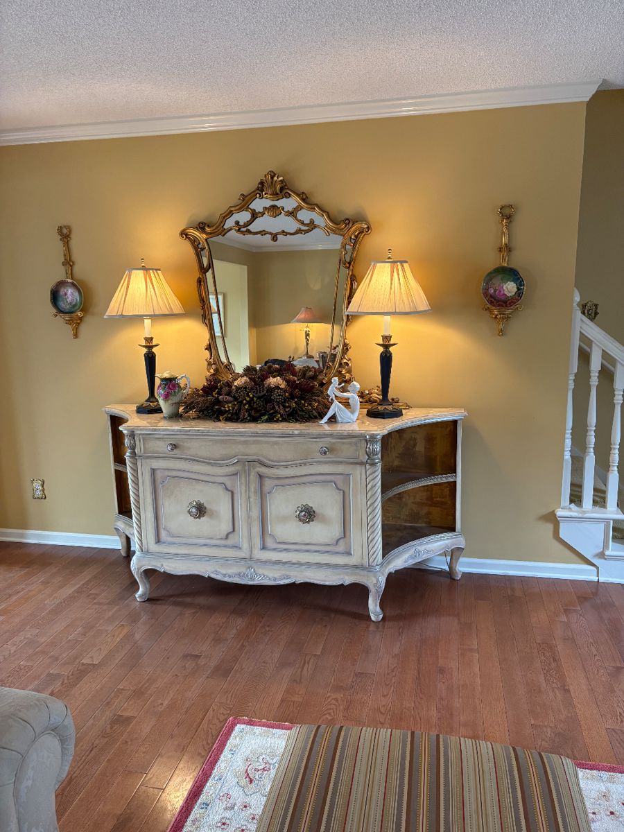 This piece has amazing hardware.  You can see closeups in the next few pictures. 