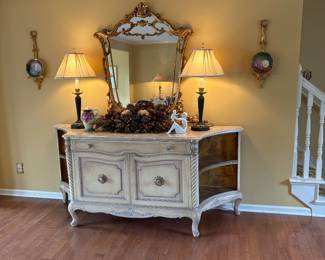 This piece has amazing hardware.  You can see closeups in the next few pictures. 