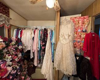 Lots of Vintage clothes!
