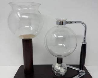 7 VintageHellemFranceGlassVacuumCoffeeMaker