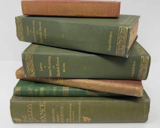 120 AntiqueLiteraryCollectionBrowningCooperDickensMore