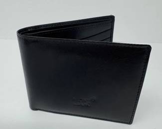 55 VintageMontBlancBlackLeatherWallet