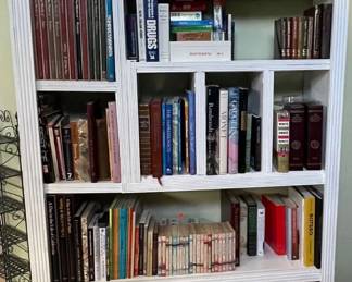 Many books from art books best selling authors Spanish Novelas leather- much miscellaneous?