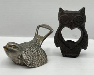 Lot 180 | Cast Iron Owl Bottle Opener, European Bird