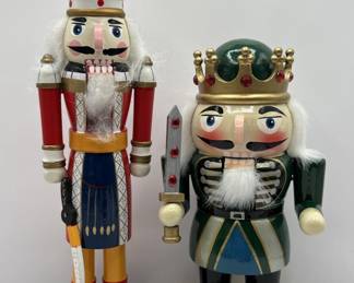 Lot 238 | Handpainted Wooden Nutcrackers