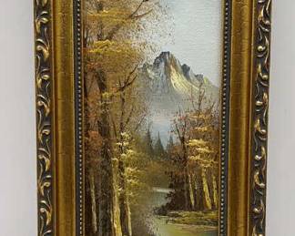 Lot 38 | Vintage Oil on Canvas Signed Antonio Painting