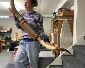 Lot 200 | Massive Steerhorn Mount Bull Horns