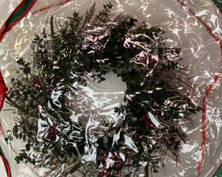 Lot 232 | Faux Eucalypus Wreath w Bag