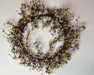 Lot 231 | Maize & Blue Grapevine Wreath