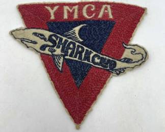 Lot 195 | 1950s YMCA Shark Club Embroidered Patch