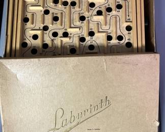 Lot 159 | 1950s Swedish Brio Labyrinth Wooden Game
