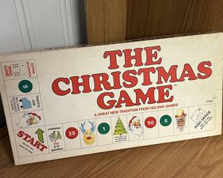 Lot 157 | The Christmas Game Vintage Board Game 1980