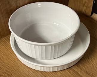 Lot 114 | Corelle Baking Ceramic Casseroles
