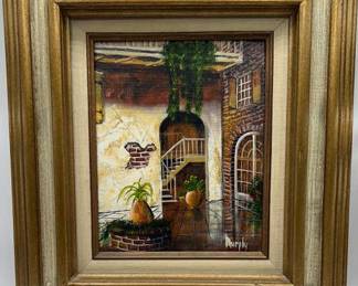 Lot 42 | European Doorway Painting Signed "Murphy"