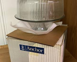 Lot 112 | Anchor Hocking Pedestal Cake Stand