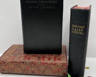 Lot 224 | Vintage Catholic Books Daily Missal Etc