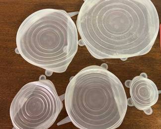Lot 121 | Silcone Bowl Lids Lid Set