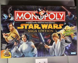 Lot 153 | Star Wars Monopoly Board Game