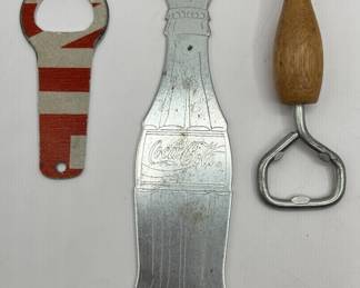 Lot 178 | Vintage Coca Cola Bottle Opener, Bowling Pin, etc