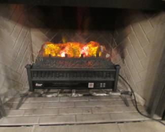 Electric Eternal Flame fireplace heater