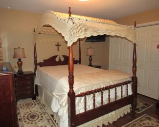 Beautiful canopy bed