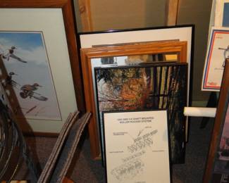 Random art work and frames too