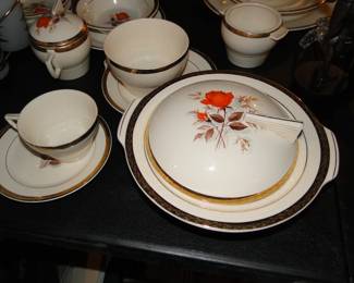 Another shot of that American Limoges set