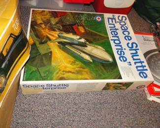 Space Shuttle "Enterprise".  Just once not thrice