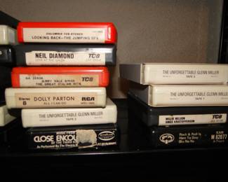 Lots of great artists represented here on the good ole 8 track