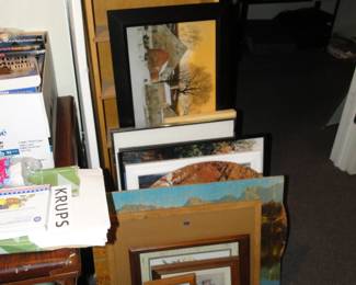 More frames and artwork