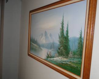 Large sofa artwork