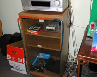 We have plenty of electronic equipment too