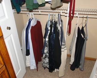 This section is called, the unsorted version, which has since found new places in the closet