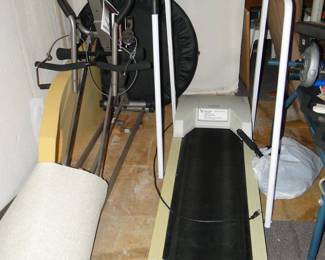 Lots of exercise equipment too