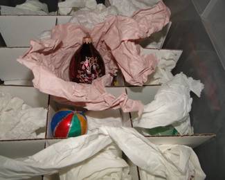 More vintage Christmas ornaments