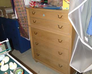 Mid Century Modern Dresser with wonderful horseshoe pulls