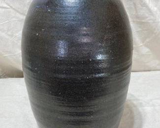 North Carolina Two Handled Jug With Blue Rutile