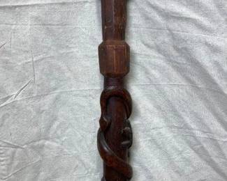 American Folk Art Walking Stick Cane