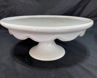 Large Ironstone Cake Stand 