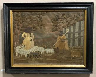 Large Pictorial Needlework