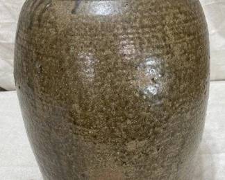 North Carolina Alkaline Glazed Jug 