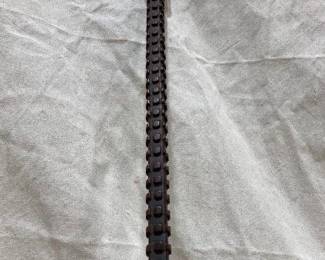 Folk Art Carved Cane with Bone Handle 1936