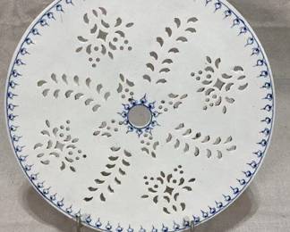 Wedgwood Pearlware Platter with Mazarine