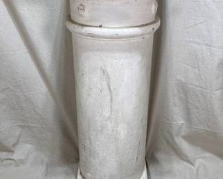 White Wooden Pedestal