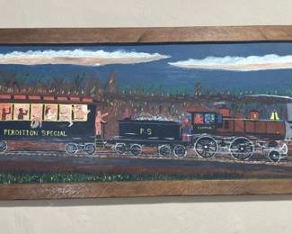 Ernest Frog Smith Lucifer Express Train 