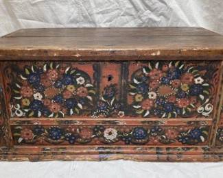19th Century European Blanket Chest