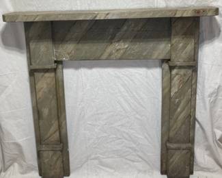 Georgia Plain Style Grain Painted Mantle