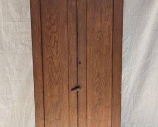 Southern Yellow Pine Chimney Cupboard 