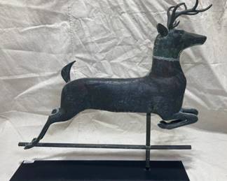 Leaping Stag Weathervane 