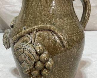 Edwin Meaders Grape Pitcher 